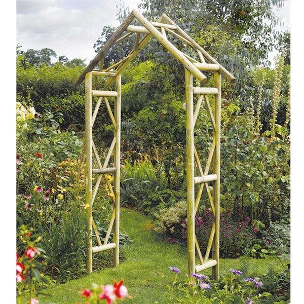 Rustic Garden Arch Hayes Garden World