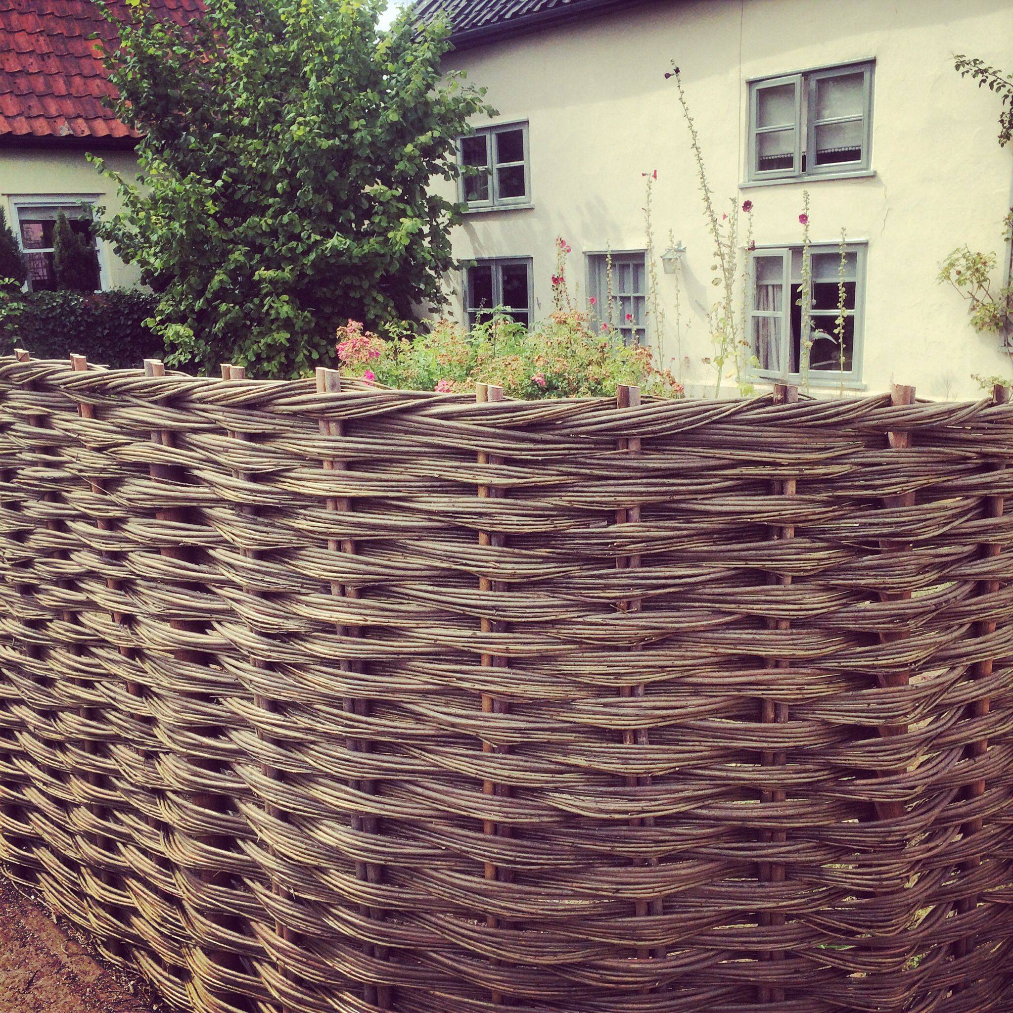 24 Woven Willow Garden Fencing Ideas To Consider SharonSable