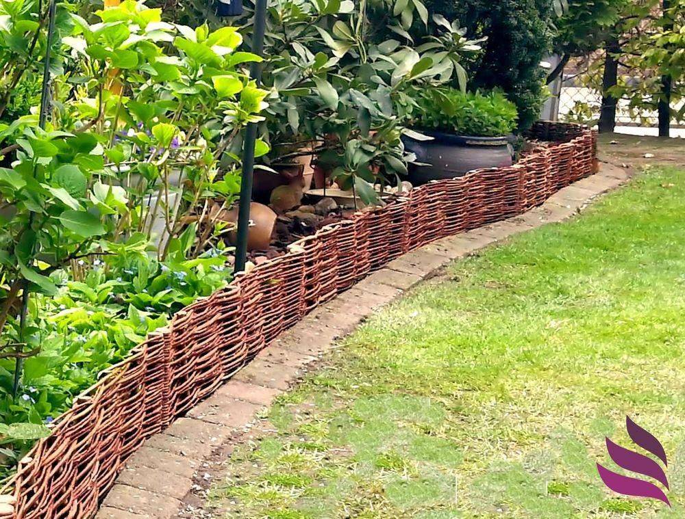 16 Woven Willow Garden Edging Ideas You Should Look SharonSable