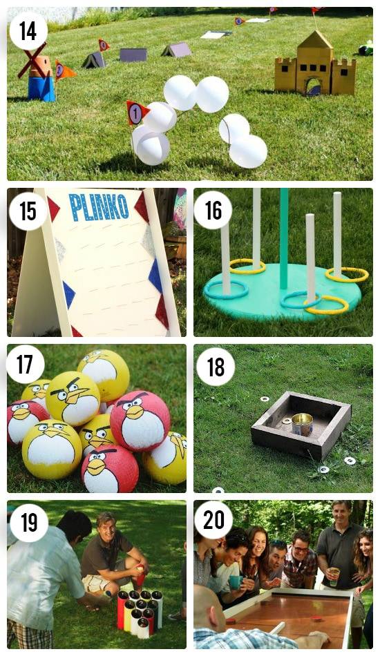 Your Own Wooden Backyard Game