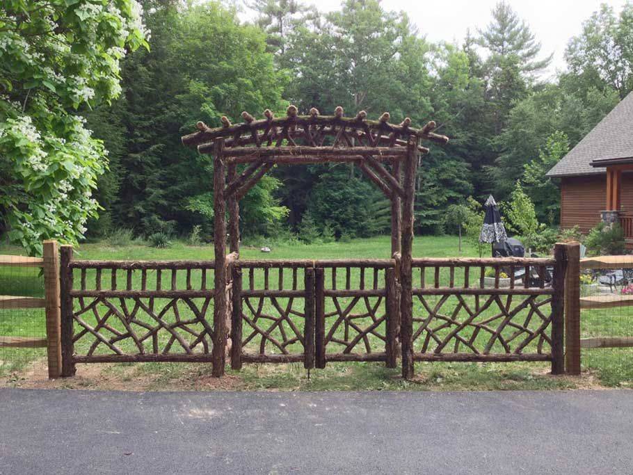 21 Branch Rustic Garden Arbor Ideas You Should Check SharonSable