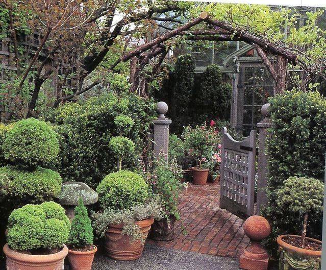 Rustic Garden Arbor