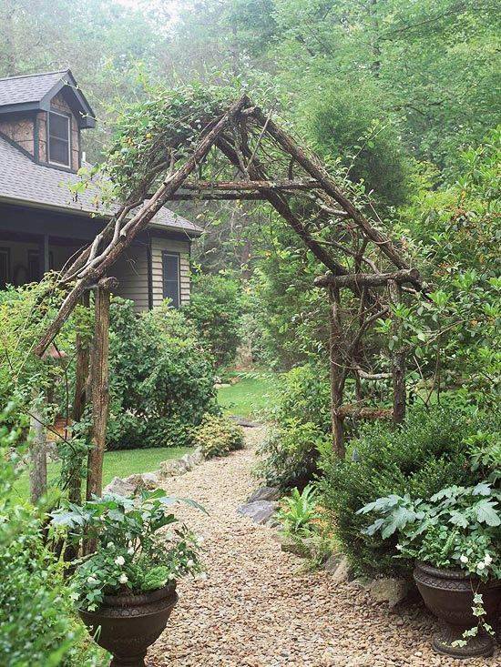 Simple Rustic Arbor Att Yahoo Search Results
