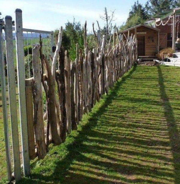 Gap Gardens Rustic Wooden Fence