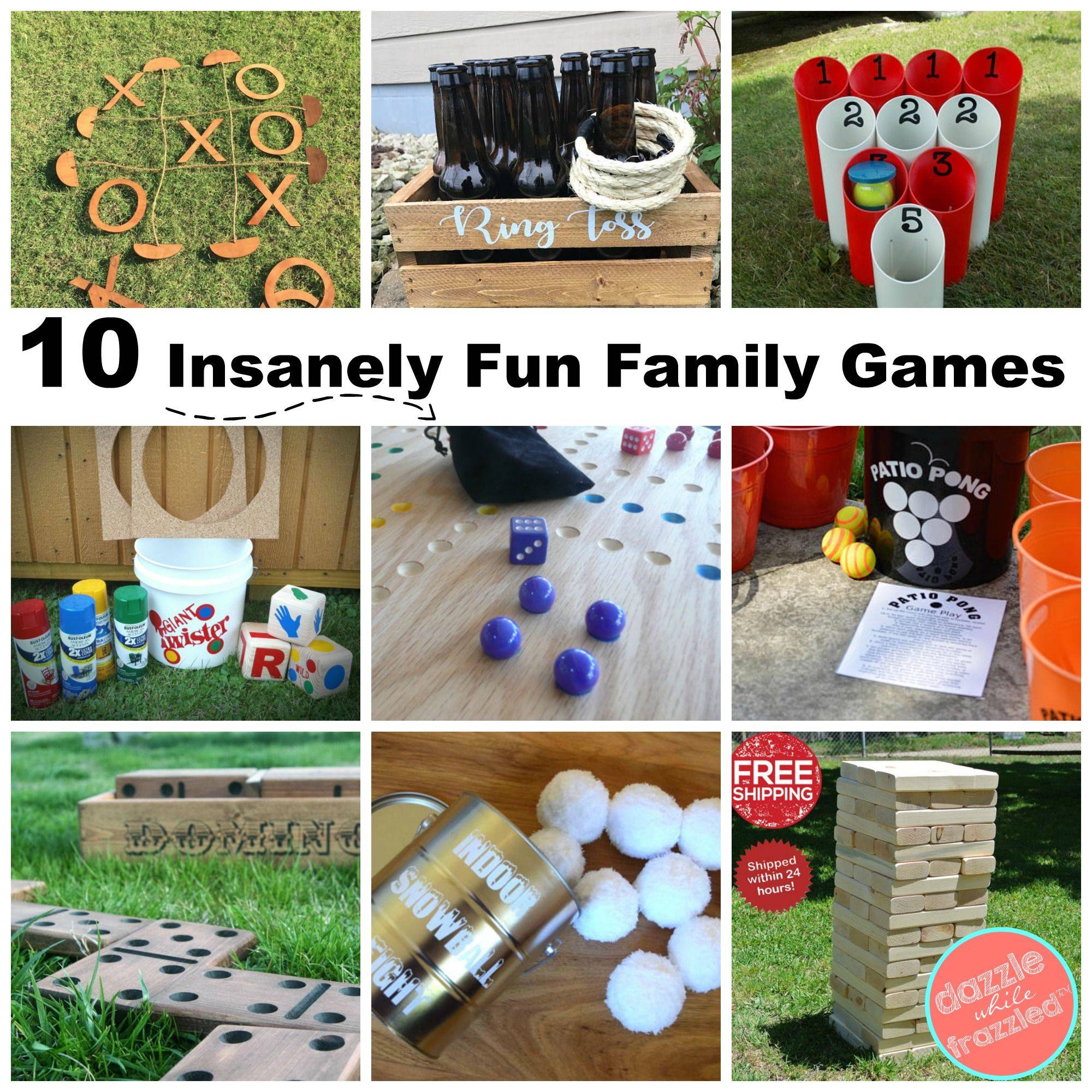 Diy Lawn Games Craft