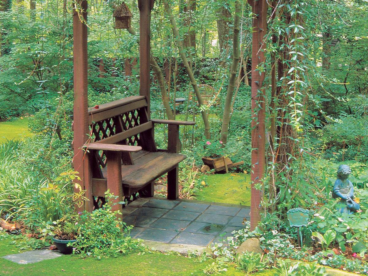 Garden Arbor Bench Project