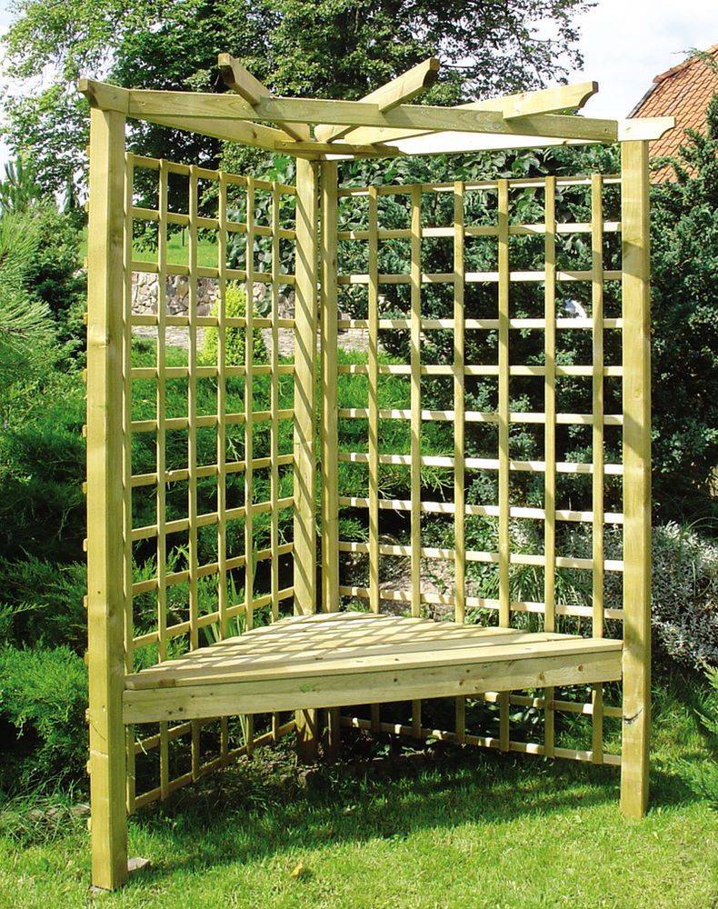 Your Own Shady Arbor Bench