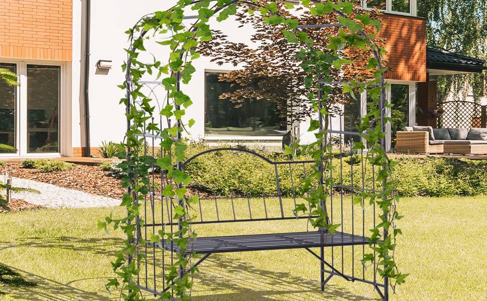 Your Own Shady Arbor Bench Sunset Magazine