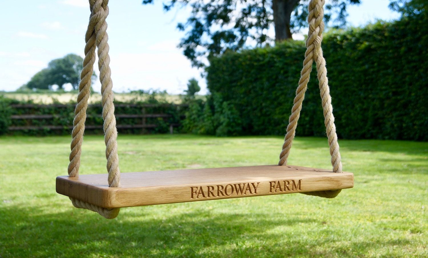 Wooden Garden Swing Adult Swing Seat Hammock Pressure Treated Solid