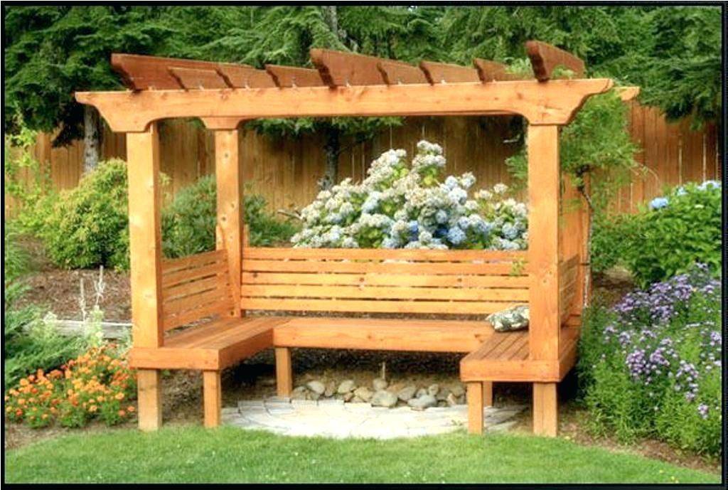 New Cedar Wood Garden Arbor