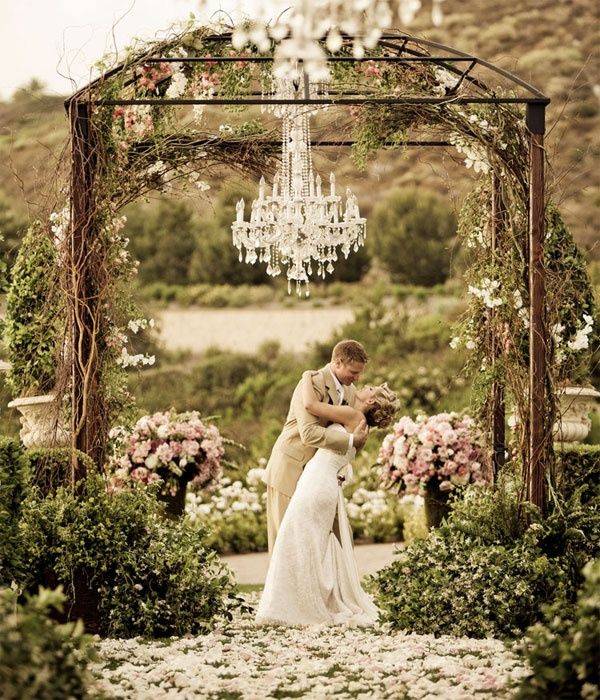 Whimsical English Garden Wedding Wedding Event Decor