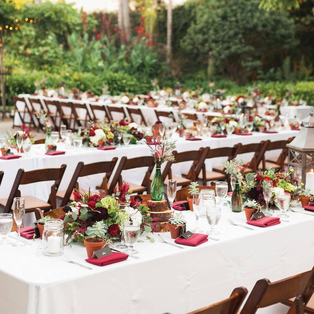 An Enchanted Garden Theme Wedding