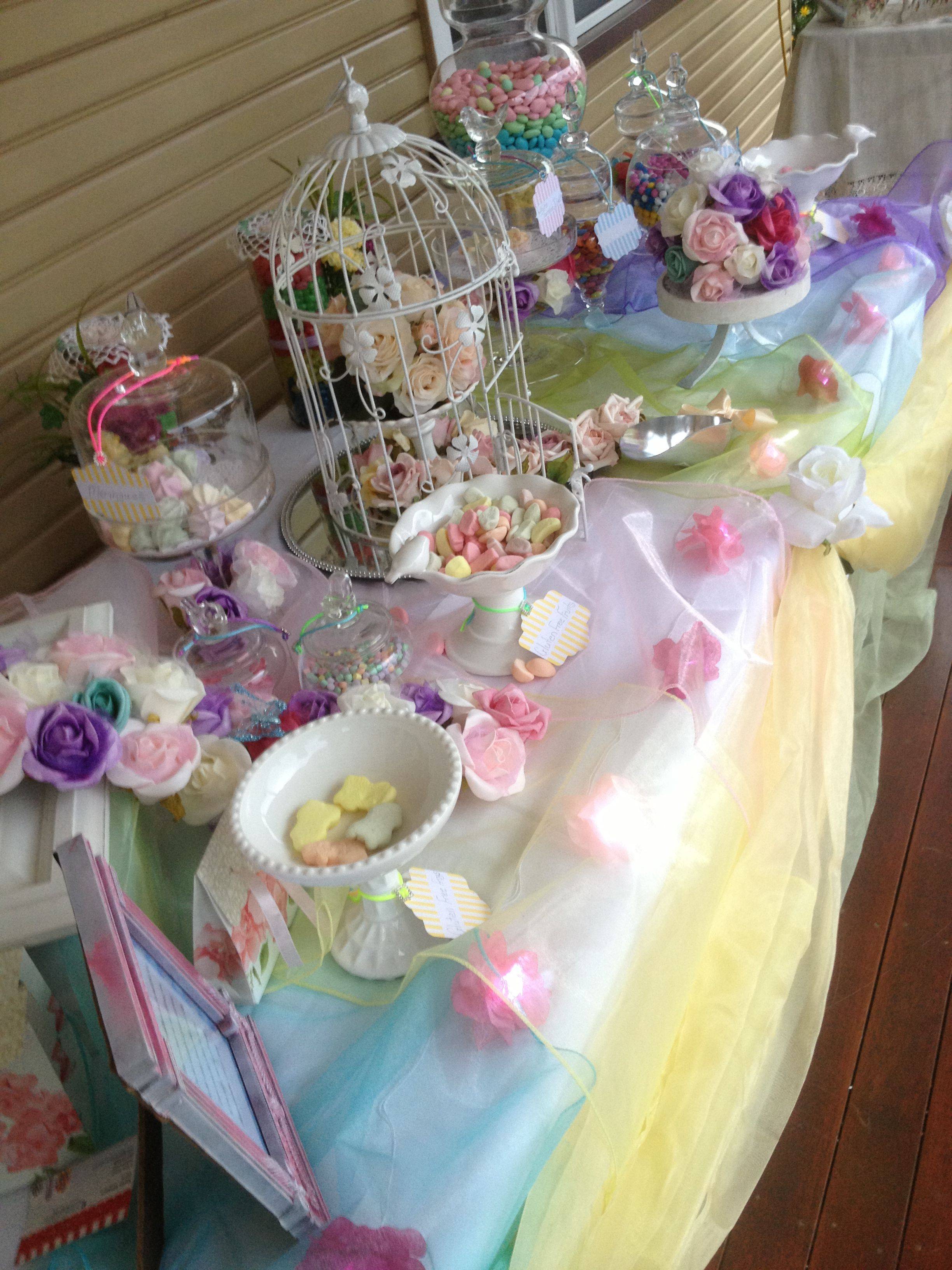 Karas Party Ideas Enchanted Garden Tea Party