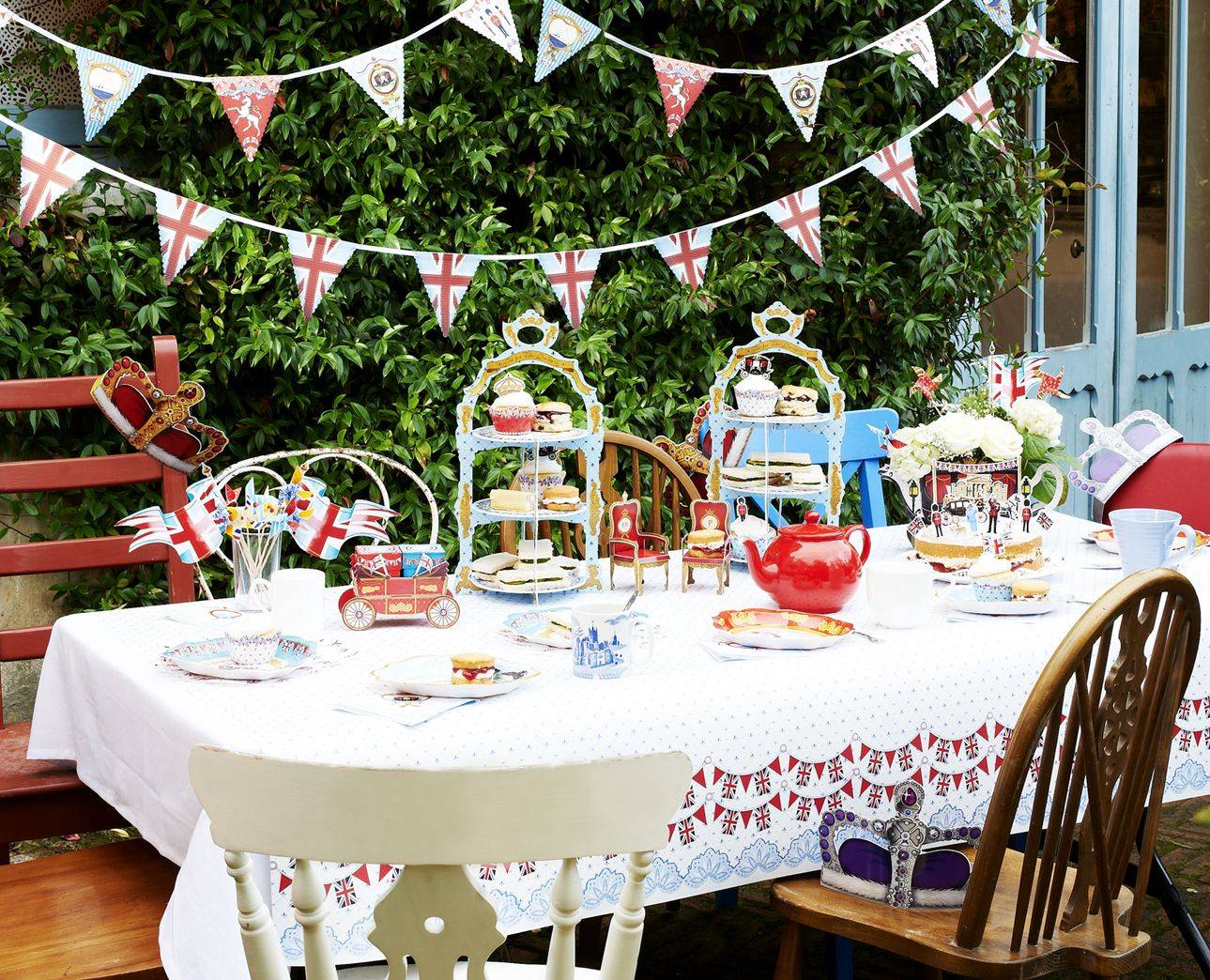 English Garden Party Tea Party Garden