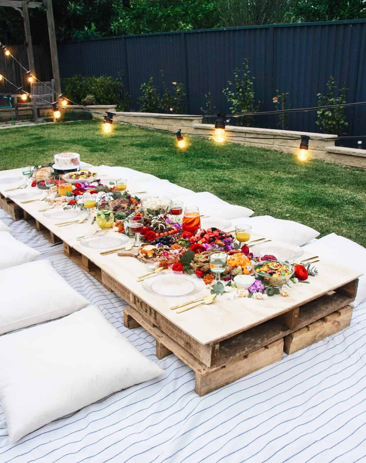 Garden Party Decorations Ideas Picknick Dekorationen