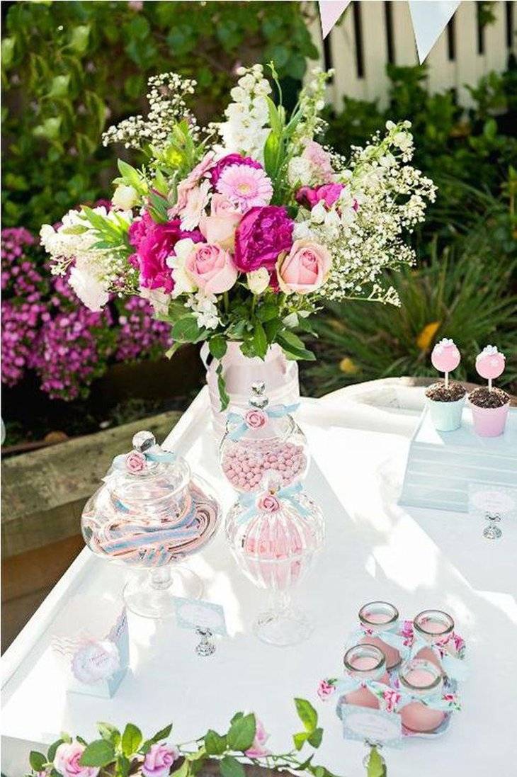 Coras Garden Tea Party Birthday Tea Party Garden