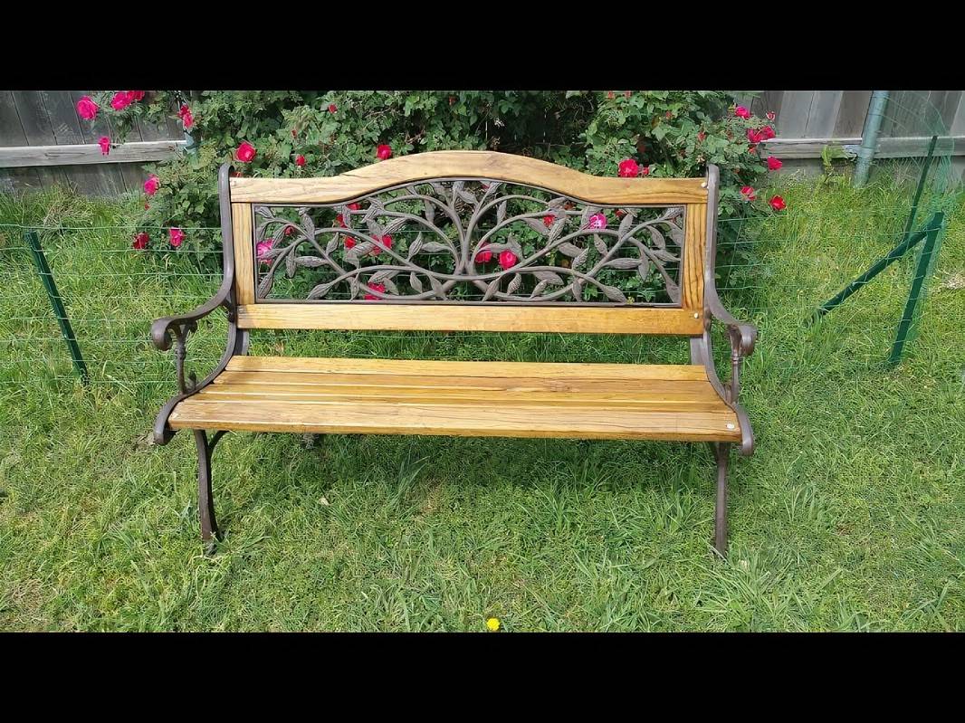 The Iron Garden Bench Animal Crossing Garden Design Ideas