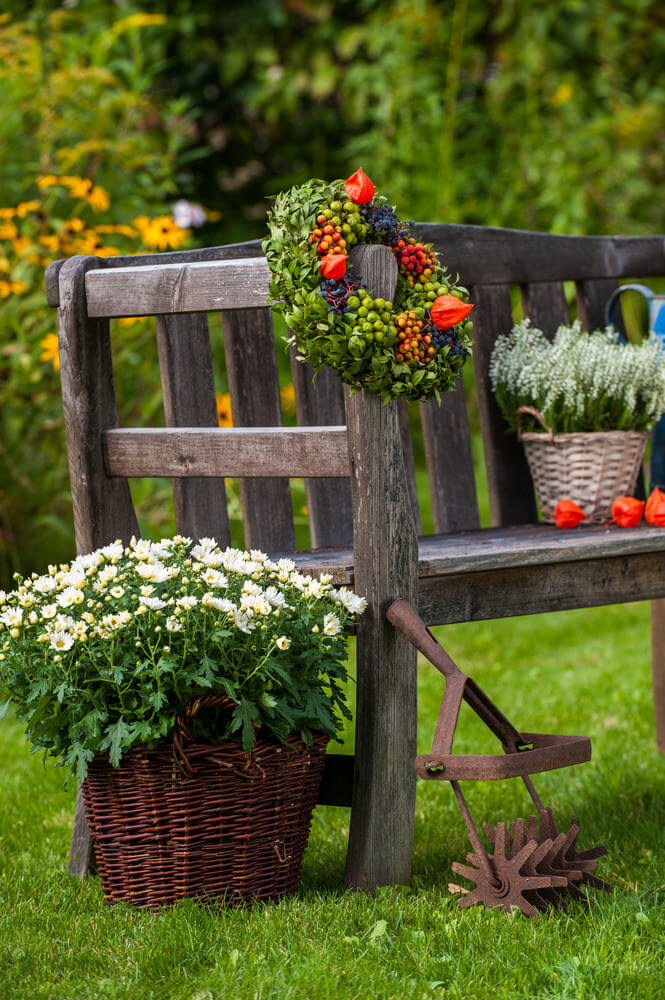 Patio Backyard Fire Bench Inspiration