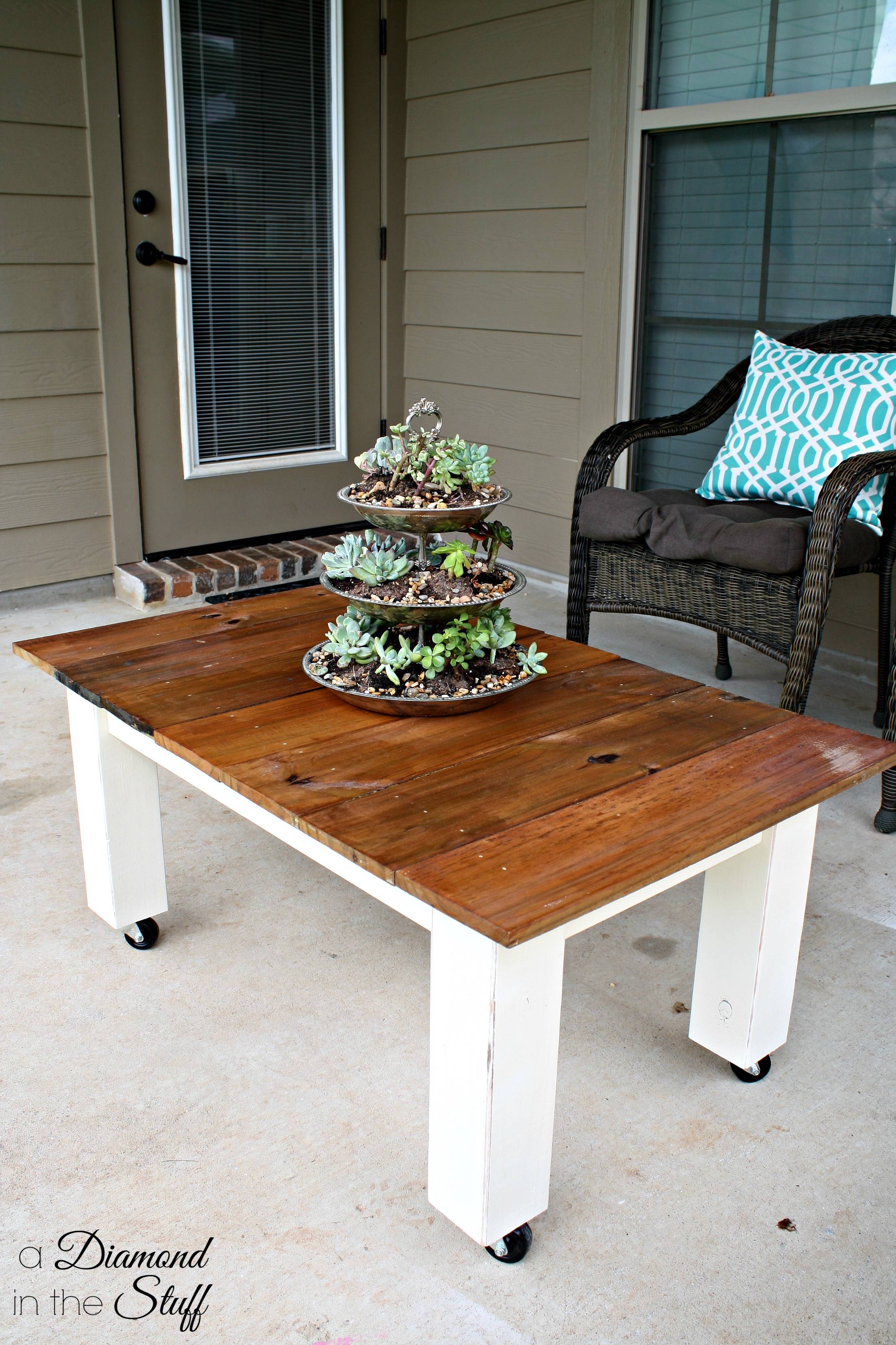 Diy Outdoor Coffee Table Ideas