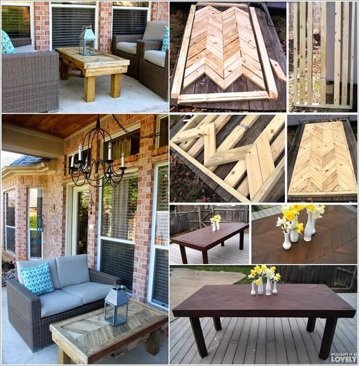 Diy Outdoor Coffee Table