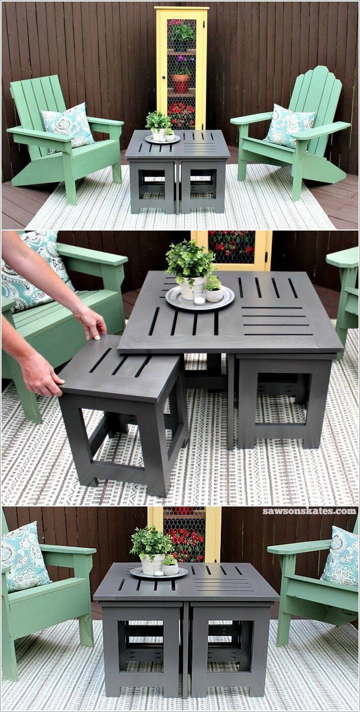 Modern Outdoor Coffee Table Ideas
