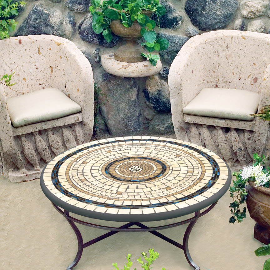 An Unique Outdoor Coffee Table