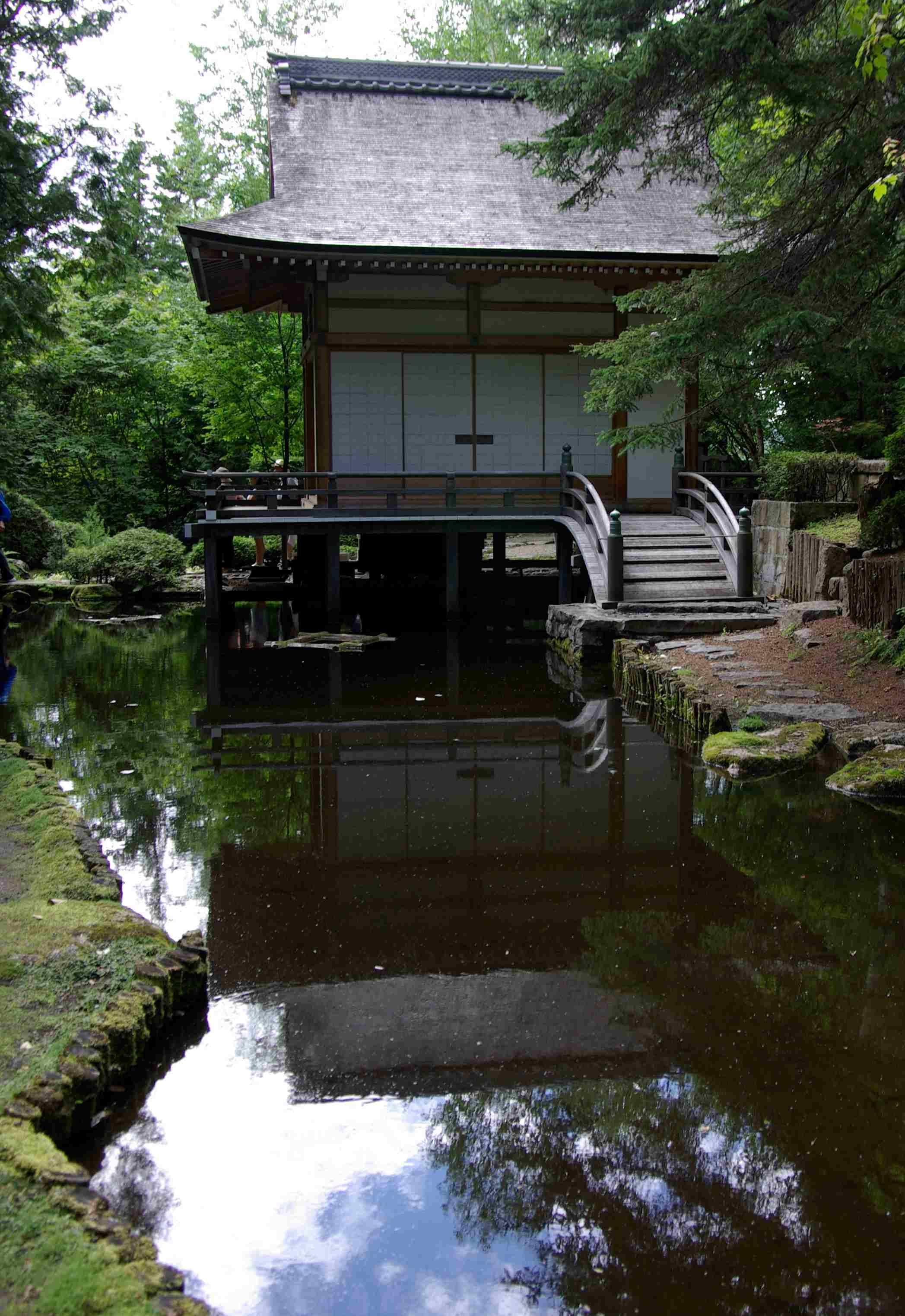 Japanese Outdoor Tea Room