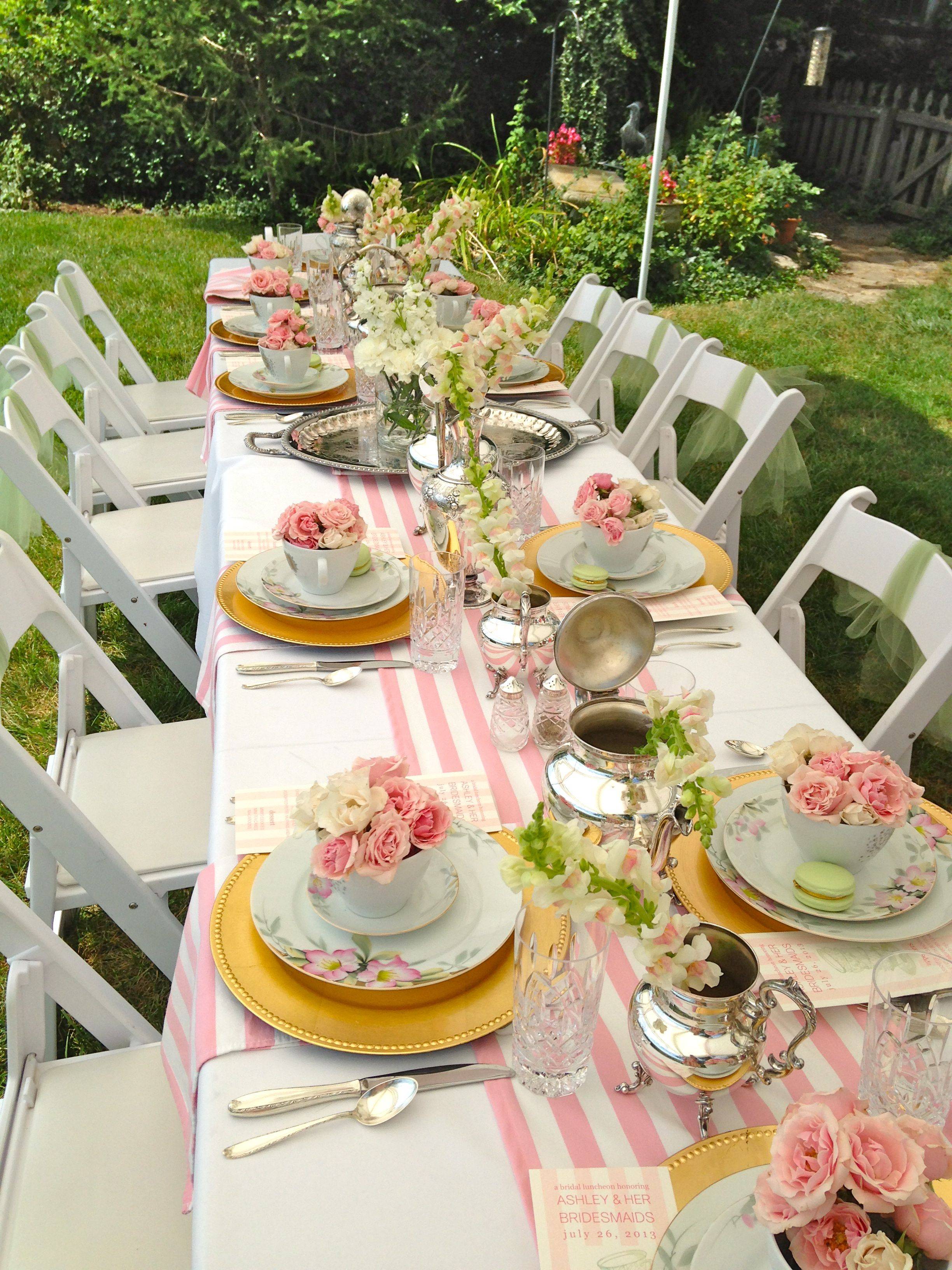 A Garden Tea Party