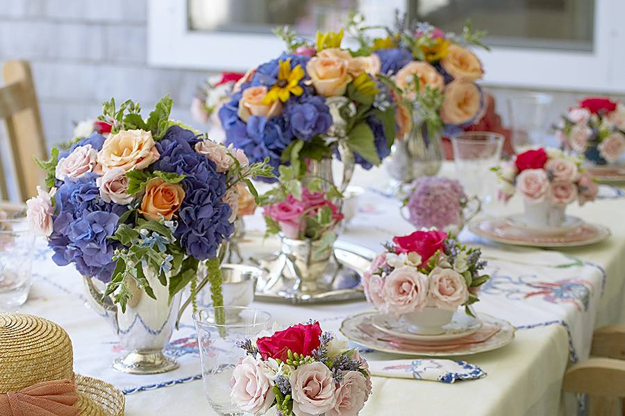 Elegant Cottage Garden Tea Party