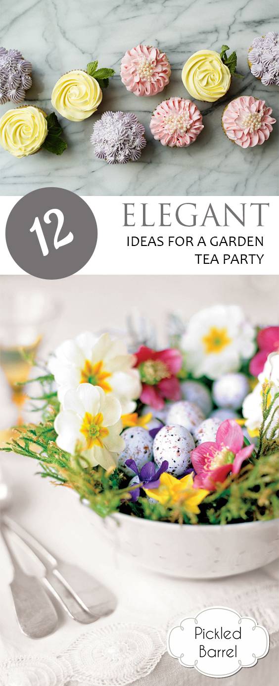Karas Party Ideas Enchanted Garden Tea Party