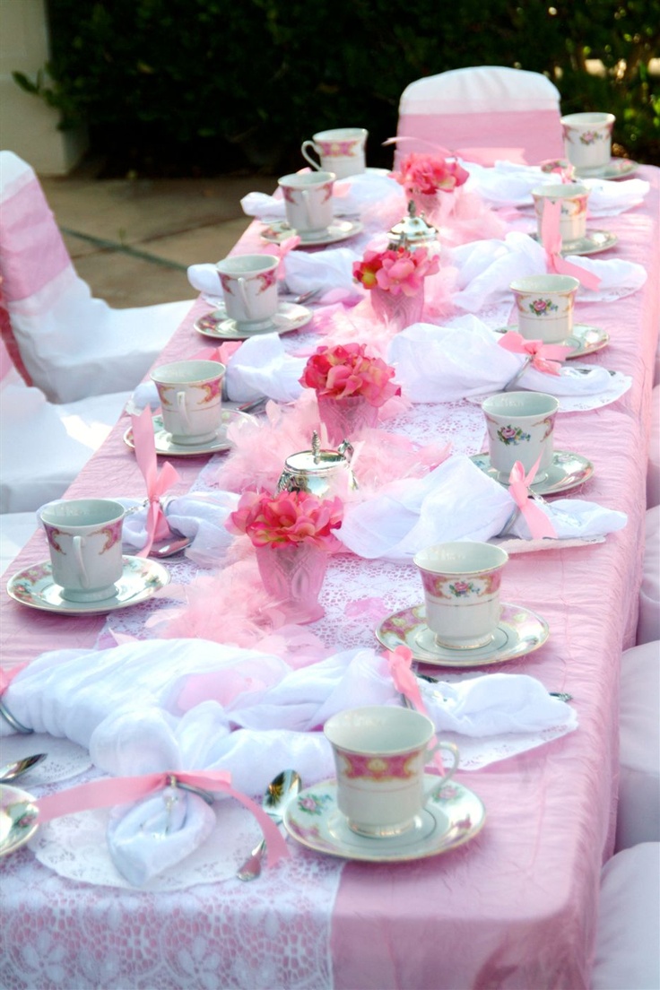 Tea Party Birthday Party Ideas