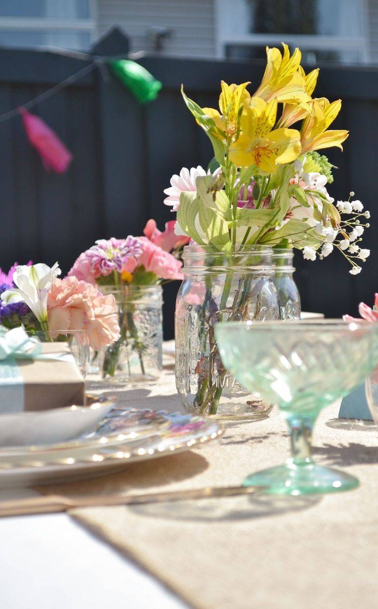 Garden Party Tablescape Free Printables