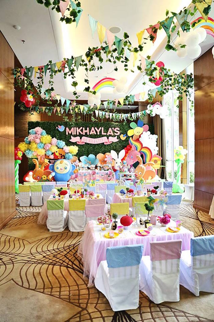Vivians Garden St Birthday Party