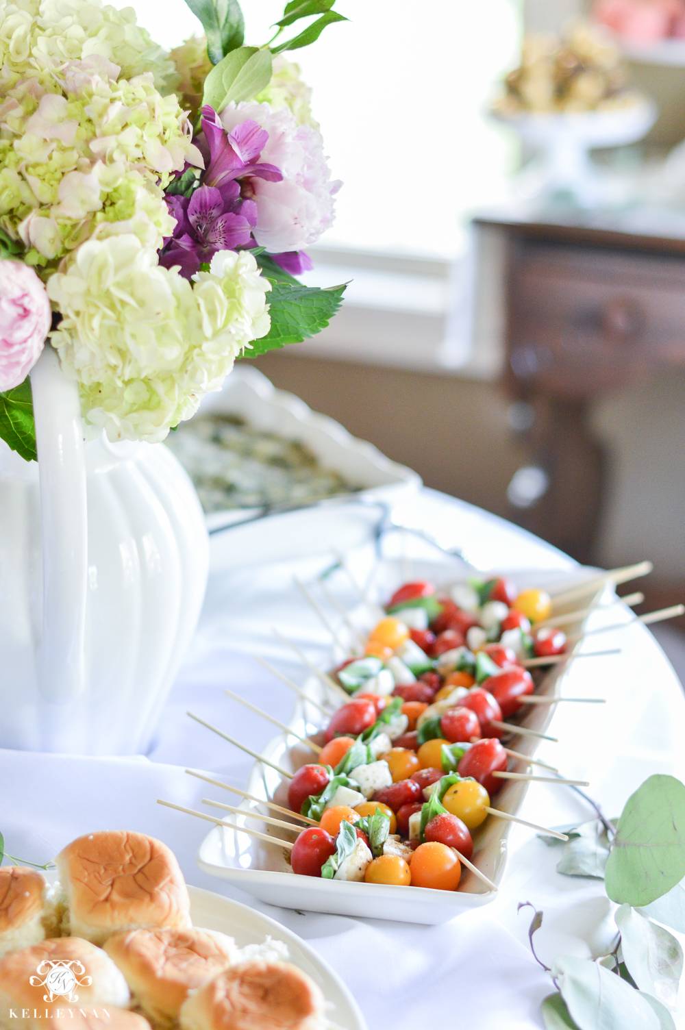 An Indoor Garden Party Bridal Shower