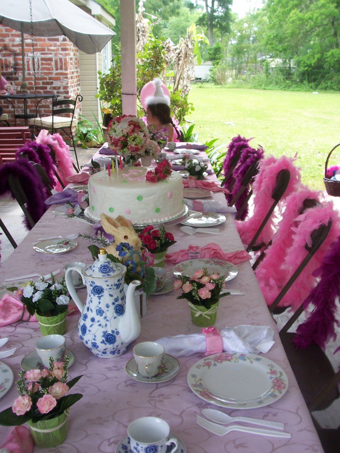 A Fabulous Garden Themed Birthday Party