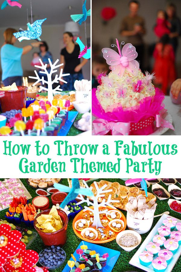 Whimsical Kids Garden Party Ideas Celebrations