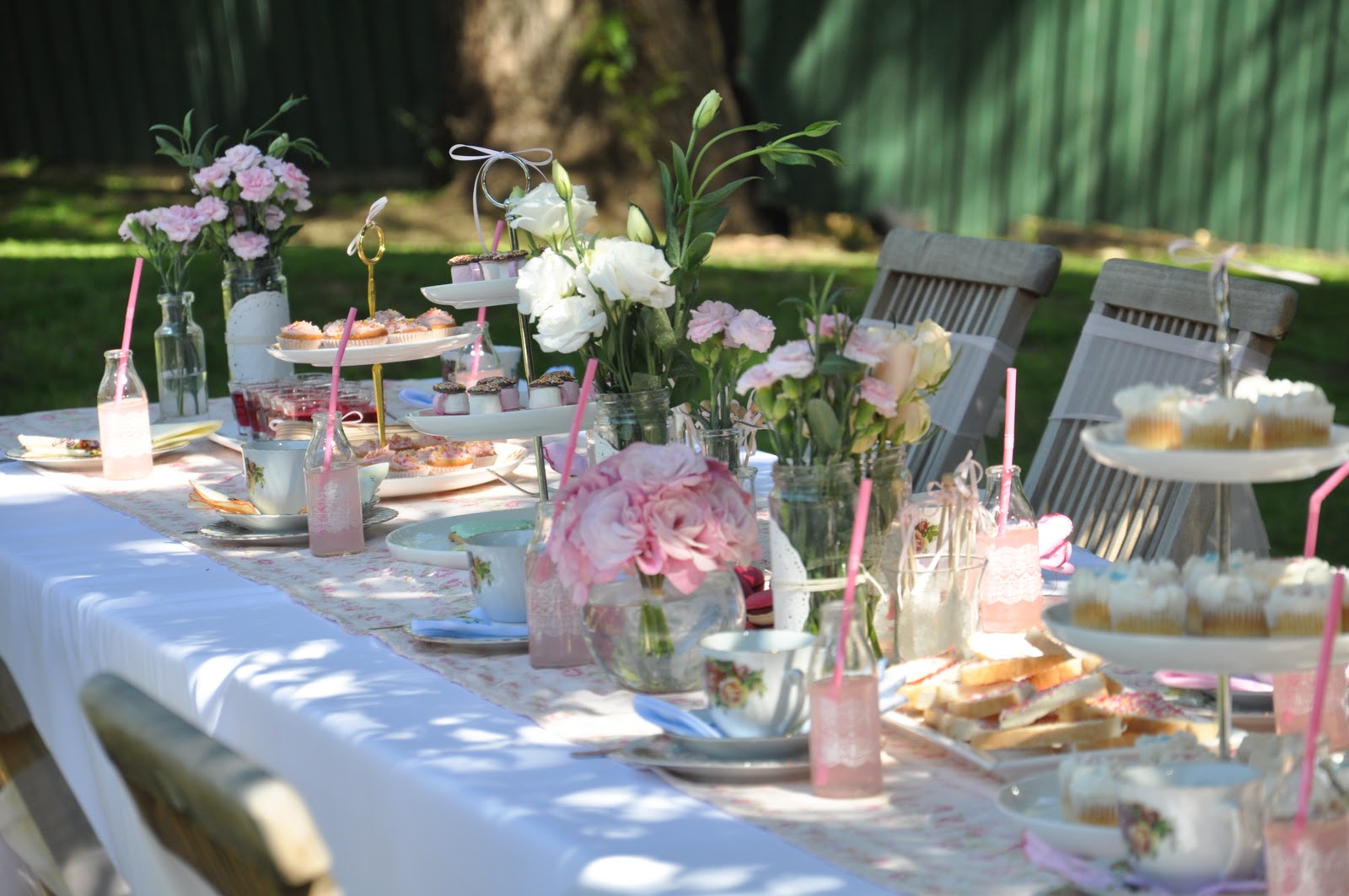 An Epic Summer Bachelorette Party Tea Party