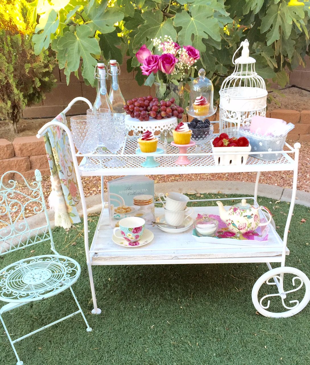 The Vintage Garden Tea Party Asian Wedding Ideas