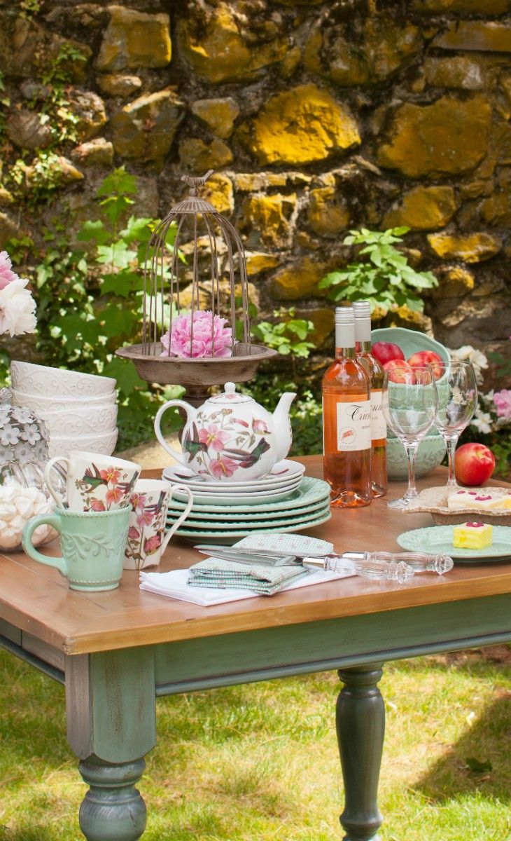 The Vintage Garden Tea Party Asian Wedding Ideas