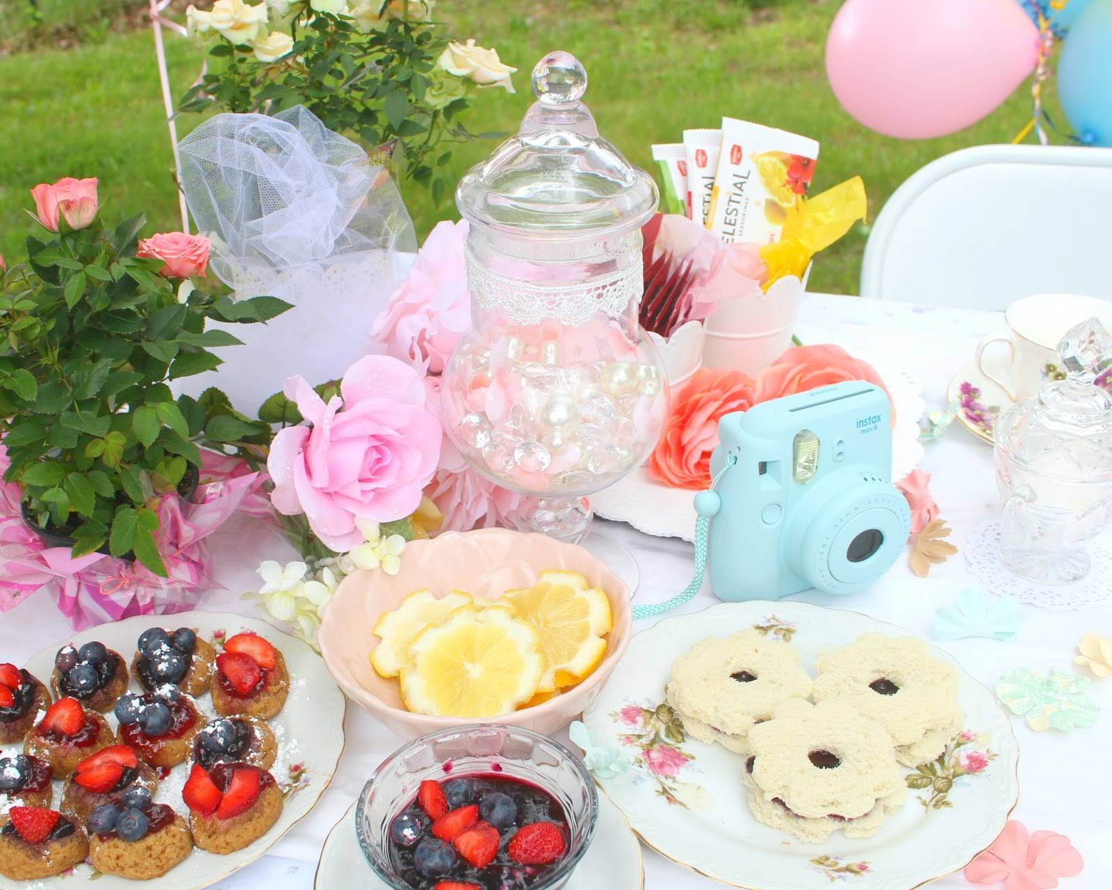 Fairy Garden Tea Party Tablescape