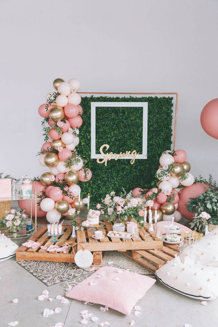 Karas Party Ideas Spring Garden Tea Party