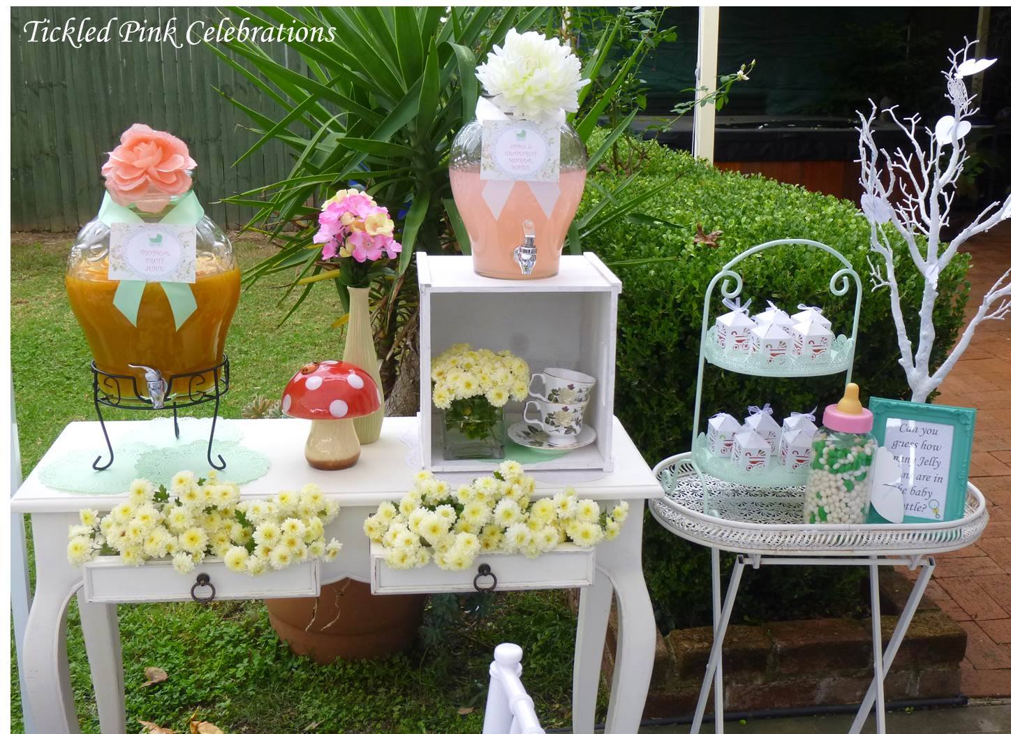Enchanted Garden Baby Shower Party Ideas