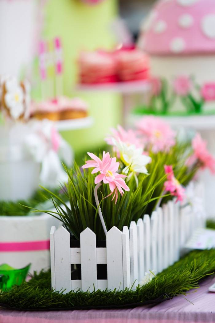 Karas Party Ideas Fancy Flower Garden Birthday Party