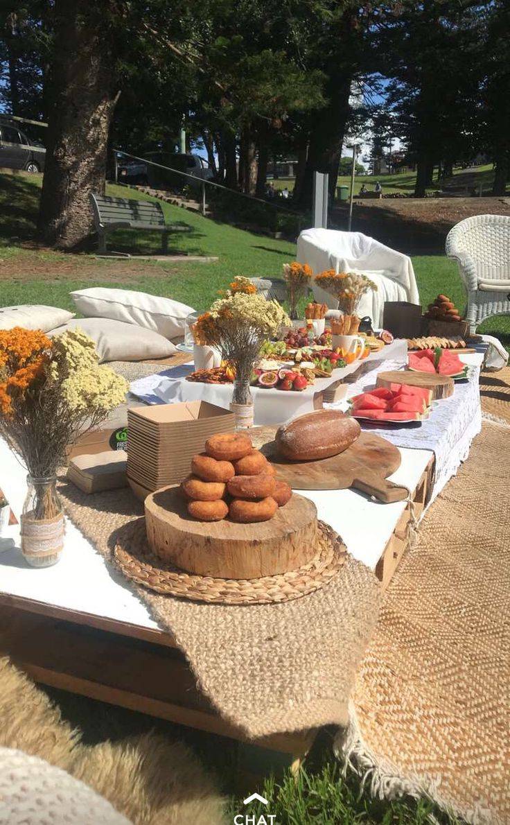 Rustic Grazing Picnic Table