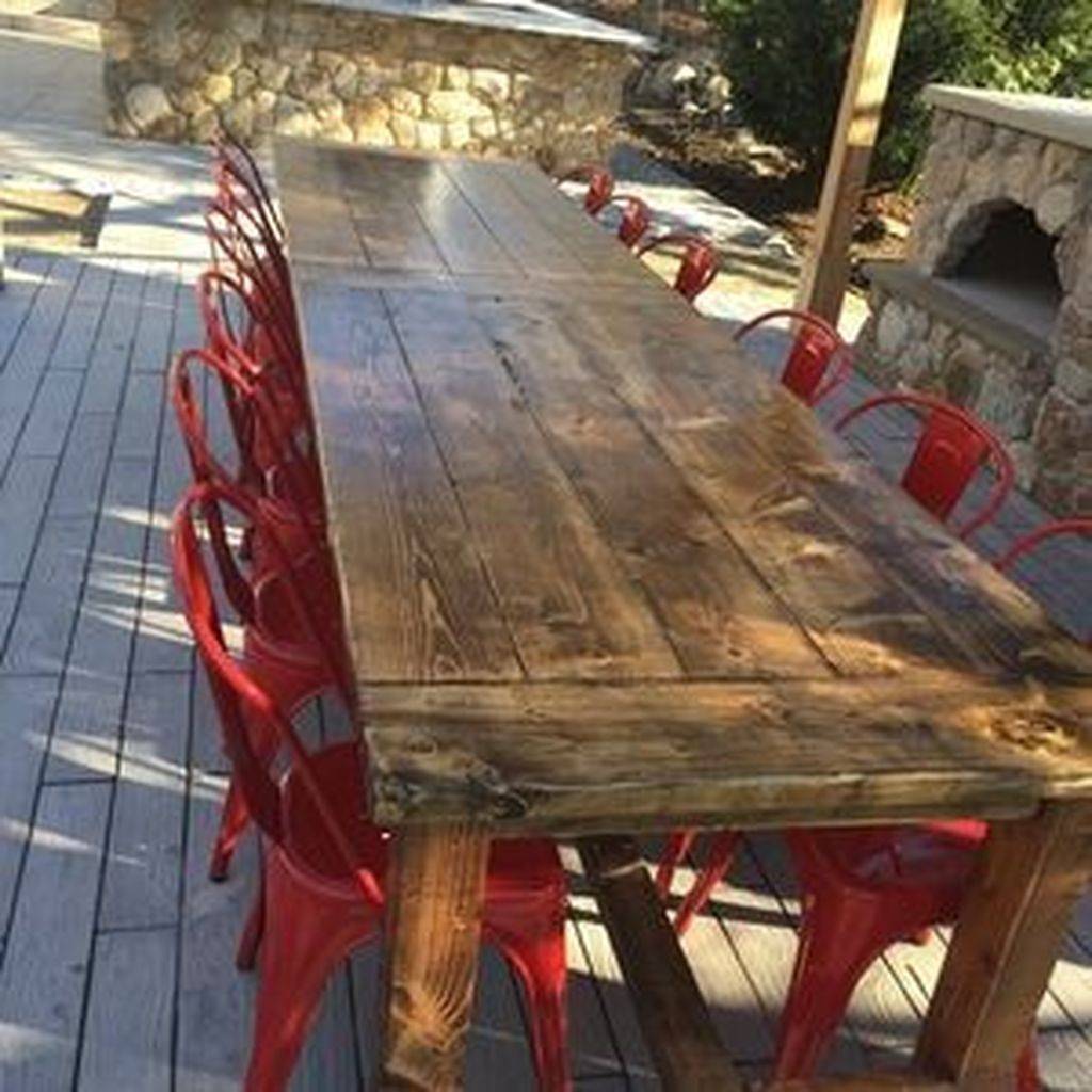 Wooden Dining Table Idea