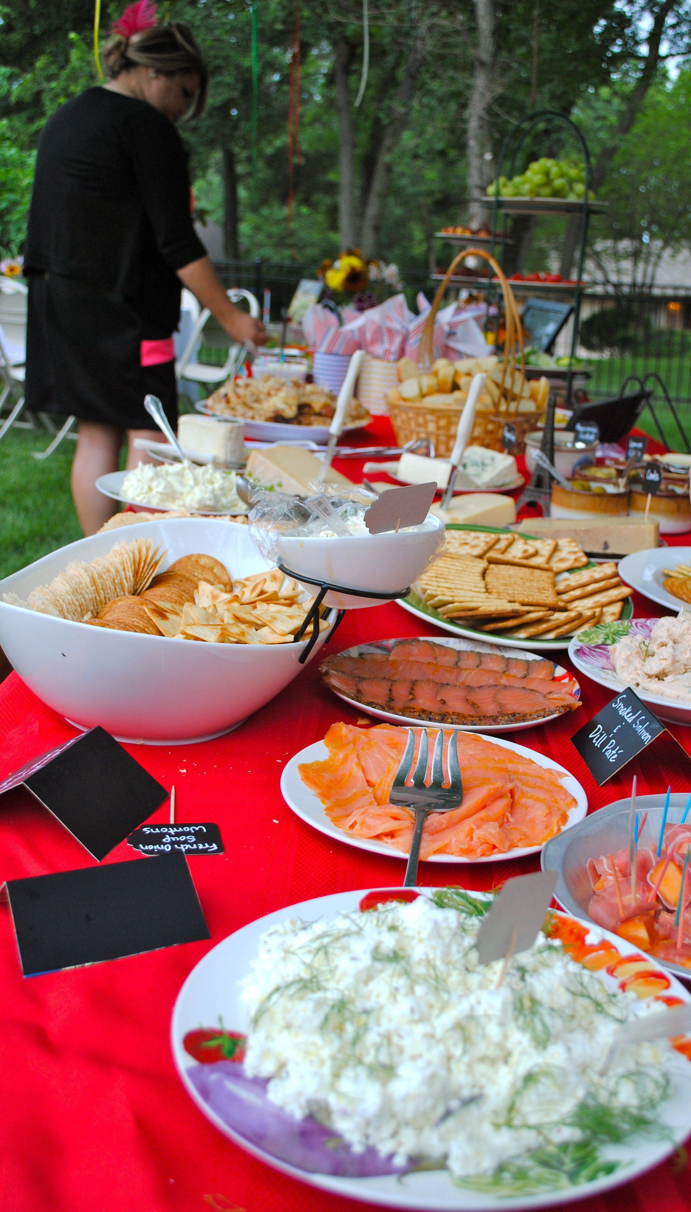 French Garden Tablescape Wedding Party Ideas