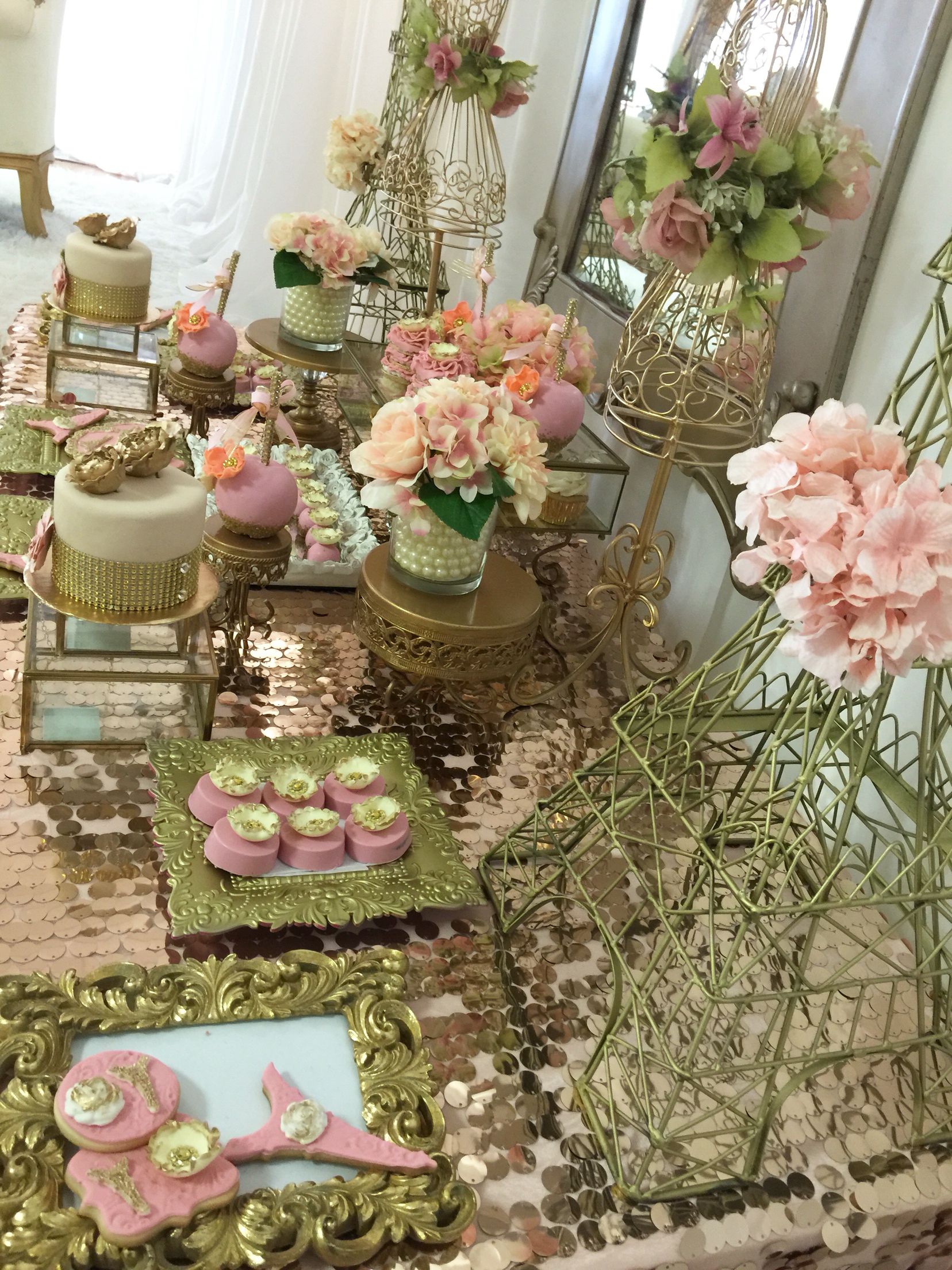 French Themed Dinner Party Table French Themed Parties