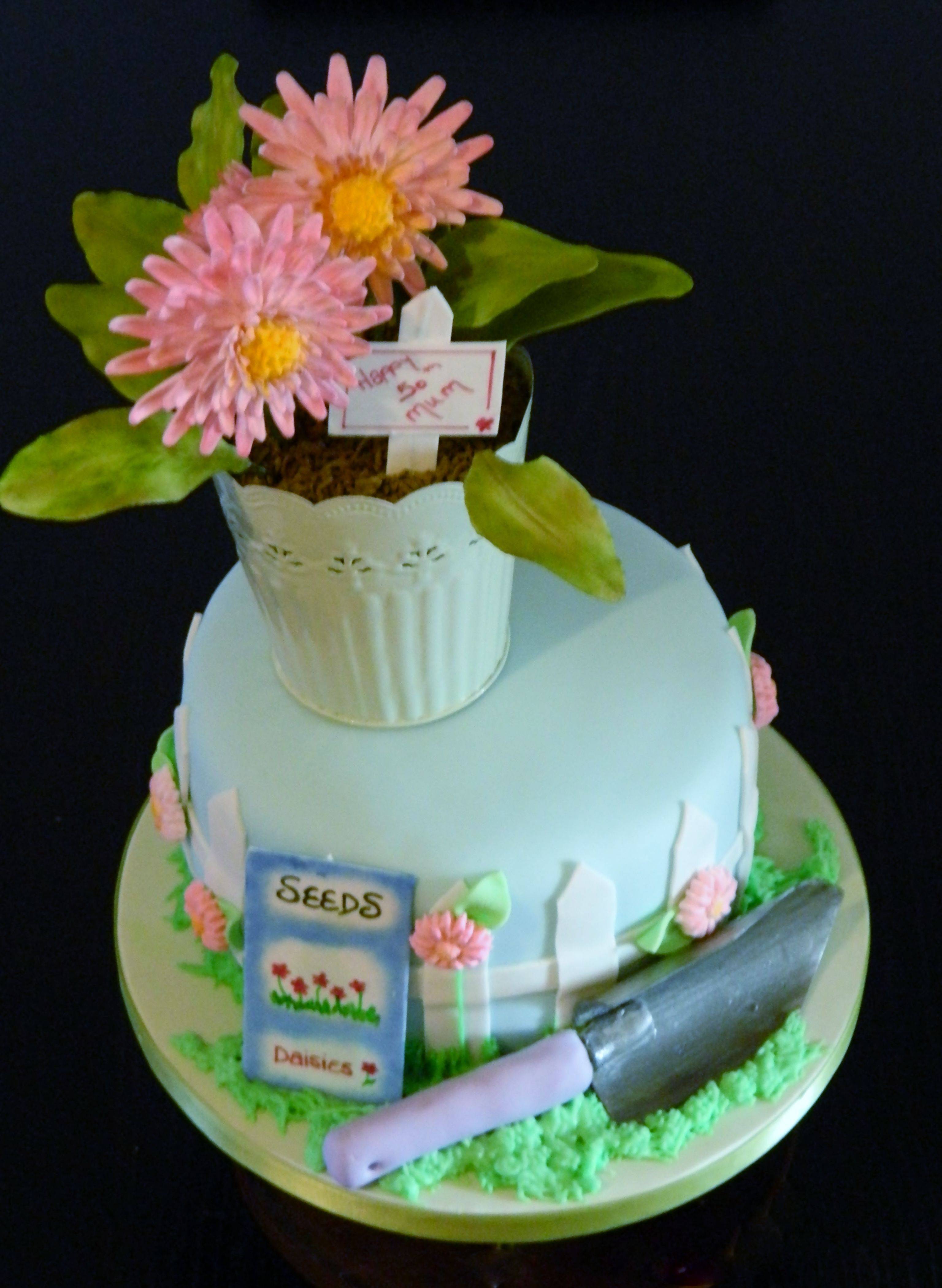 Vegetable Garden Cake Allotment Cake