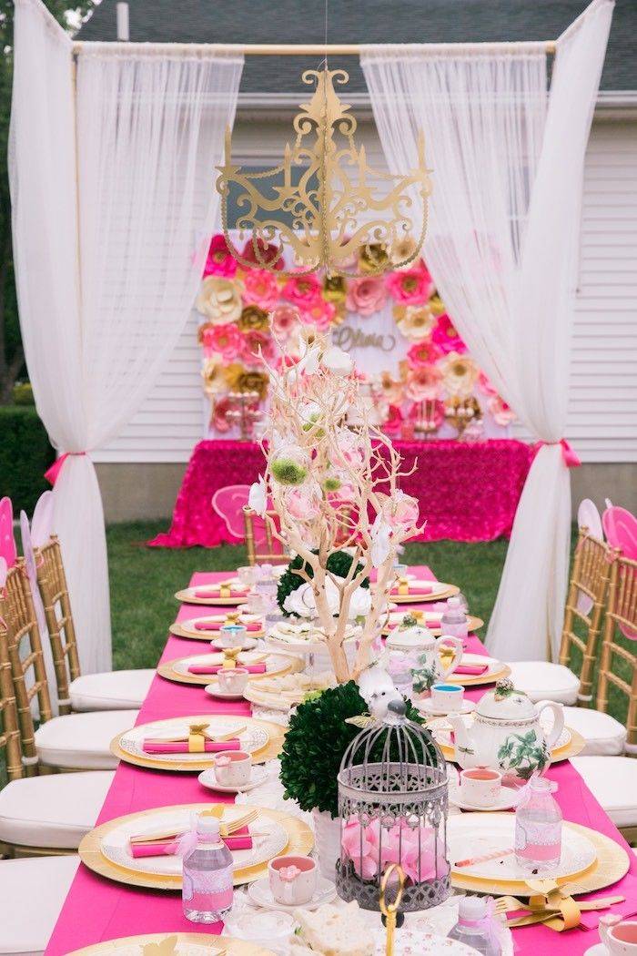 Garden Tea Party Desserts