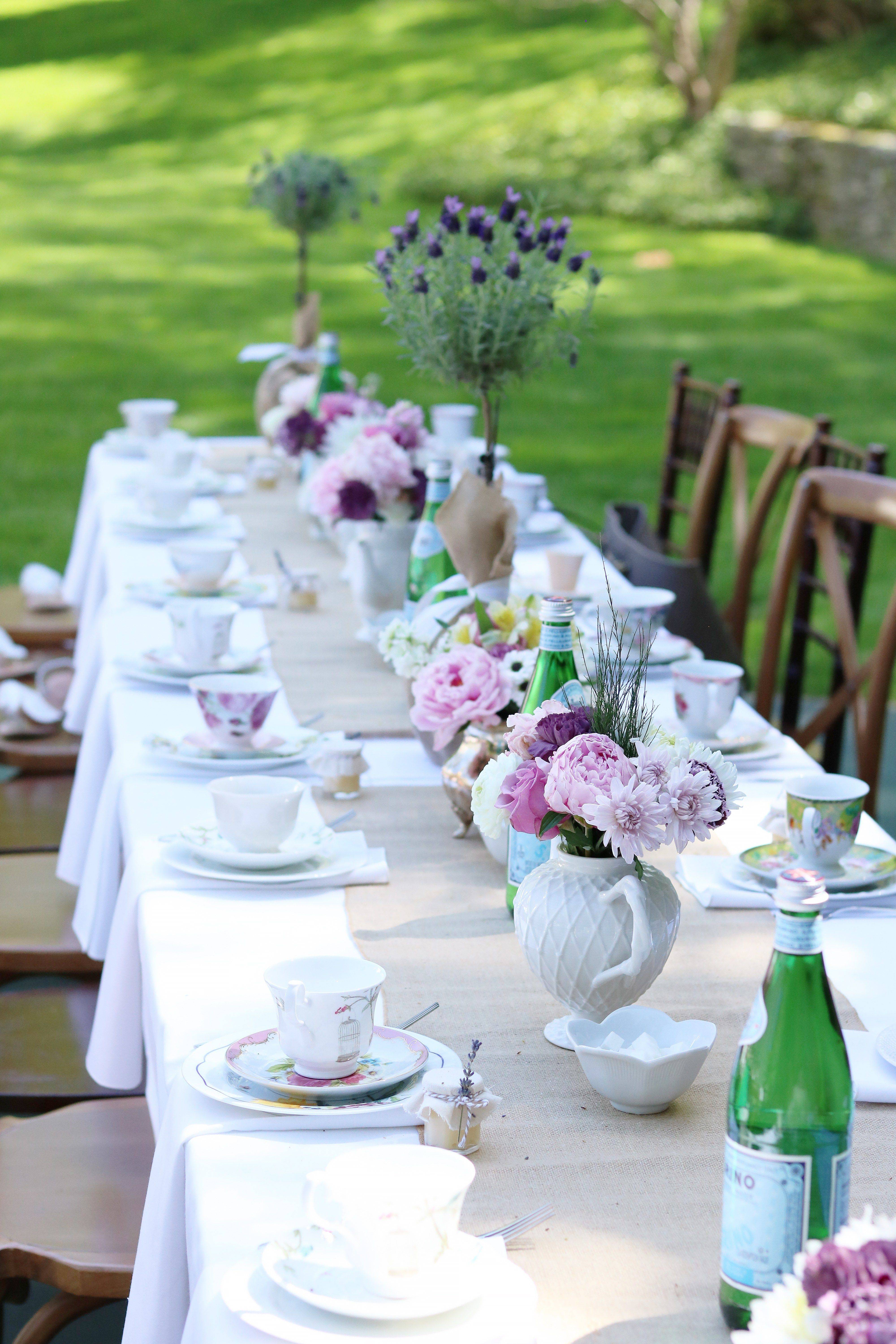Garden Tea Party Tablscape Tea Party Table Decorations